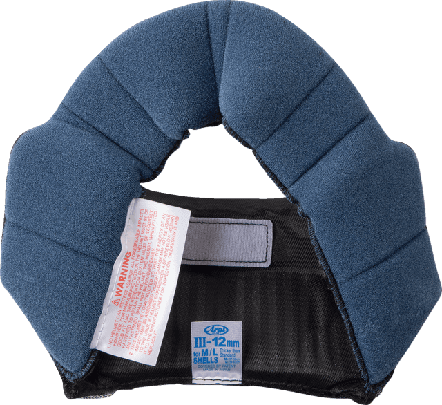 ARAI HELMETS 0134-3566 Regent-X Interior Pad - EP III - 12 mm — image 2 of 2