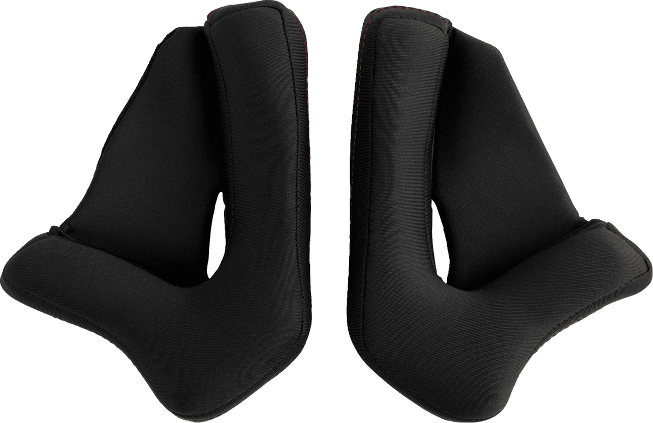 Z1R 0134-3595 Road Maxx 2.0 Cheek Pads - Black - XL