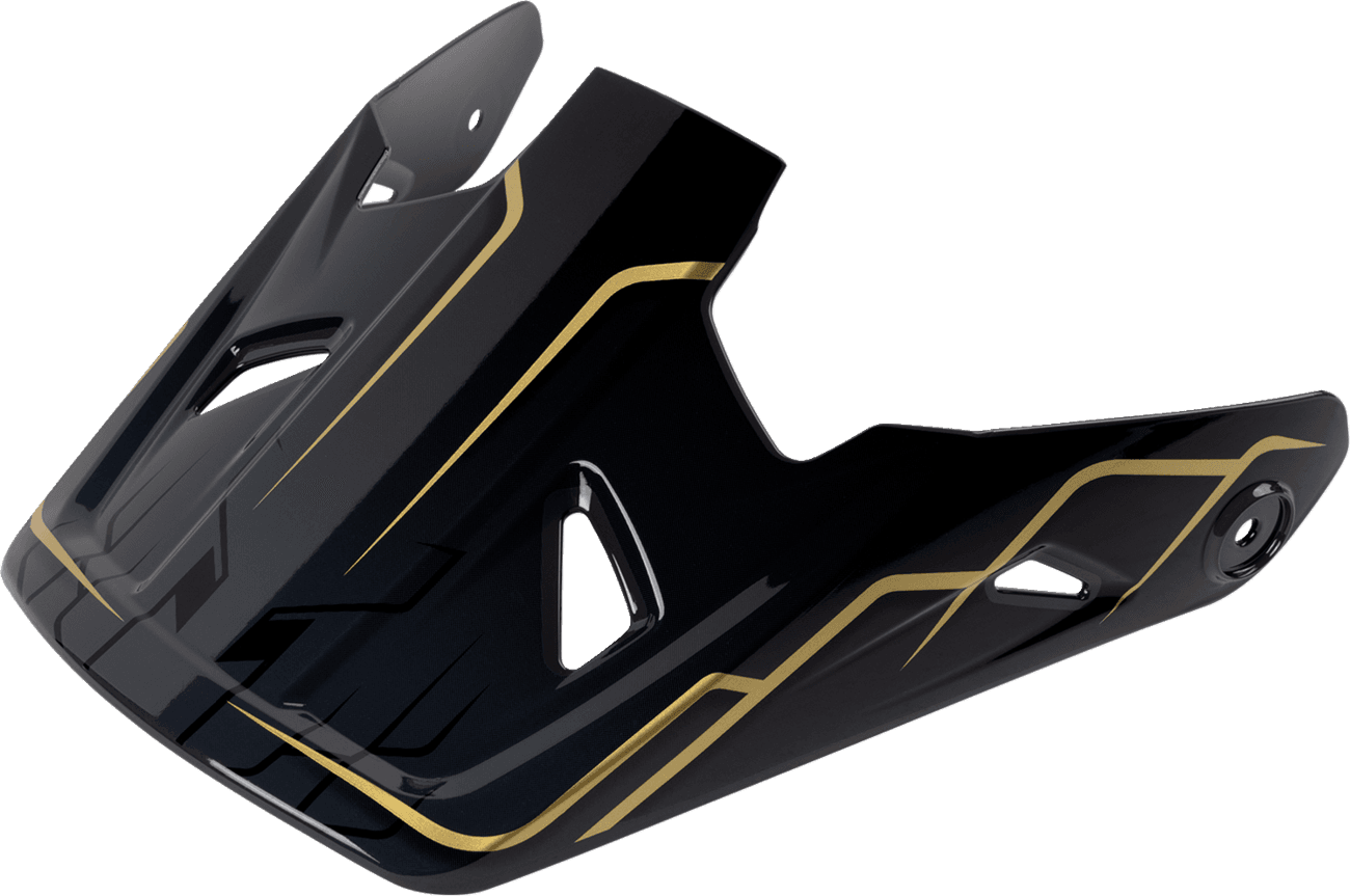 Z1R 0134-3730 Rise 2.0 Visor - Black/Gold