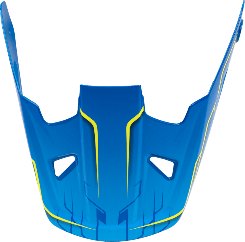 Z1R 0134-3732 Rise 2.0 Visor - Teal/Yellow — image 2 of 2