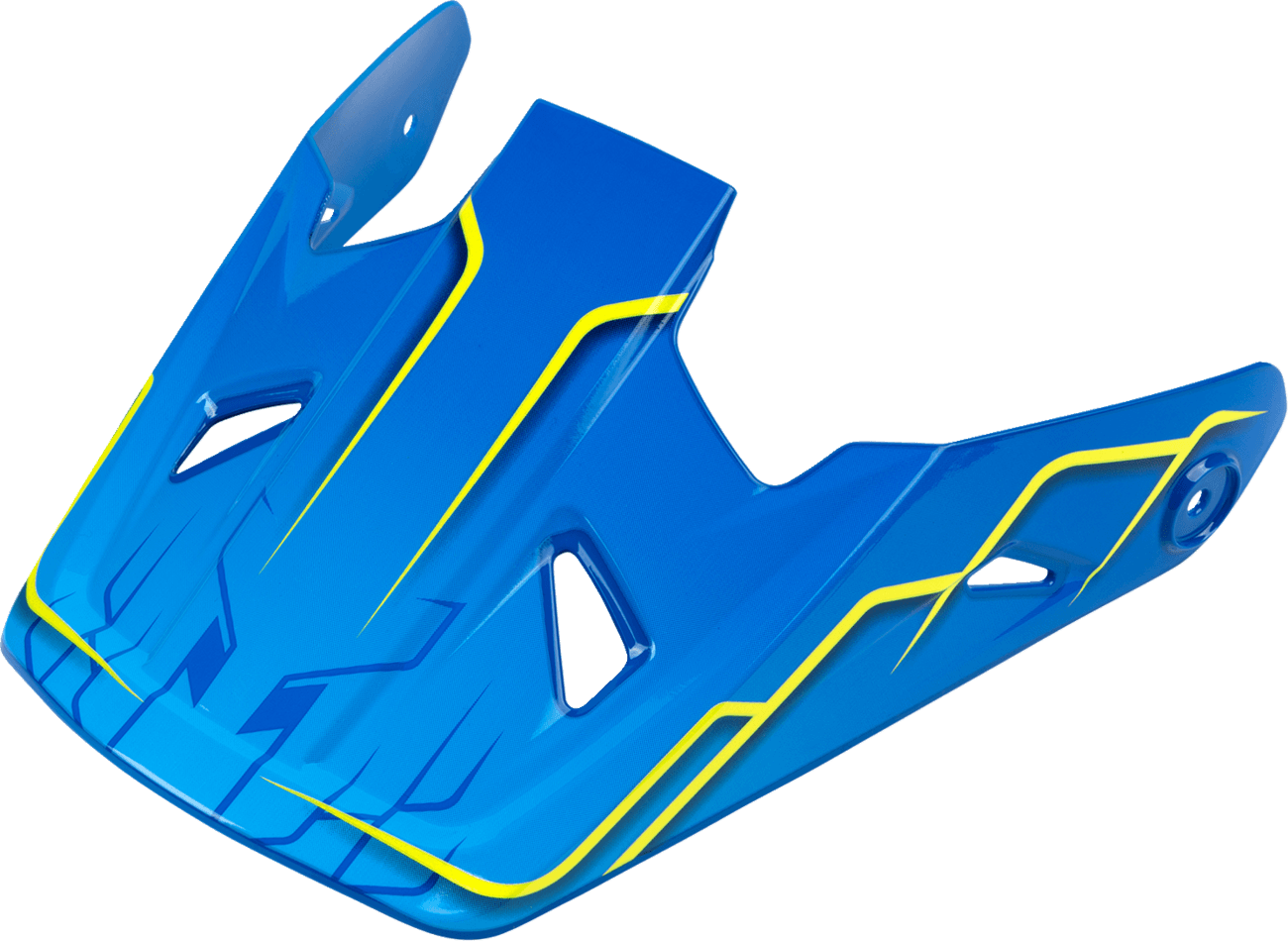 Z1R 0134-3732 Rise 2.0 Visor - Teal/Yellow