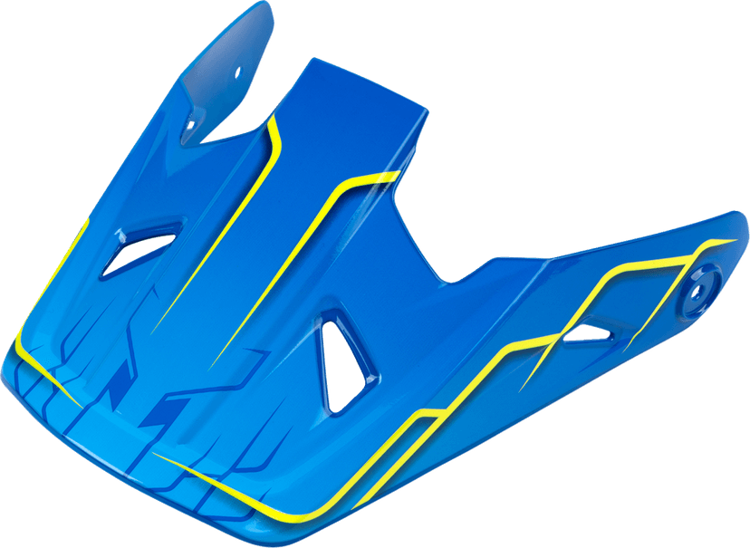 Z1R 0134-3732 Rise 2.0 Visor - Teal/Yellow — image 1 of 2