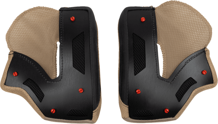 ICON 0134-3764 Elsinore™ Cheek Pads - Brown - XS — image 2 of 3