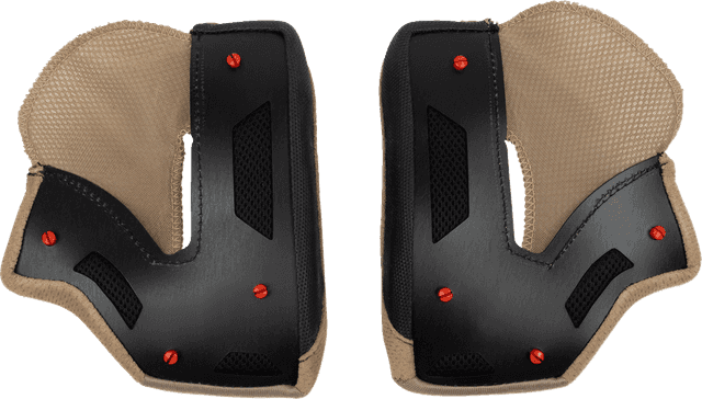 ICON 0134-3770 Elsinore™ Cheek Pads - Brown - 3XL — image 2 of 3