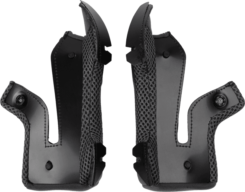 Z1R 0134-4024 Youth Warrant 2.0 Cheek Pads - Black - Small — image 2 of 2