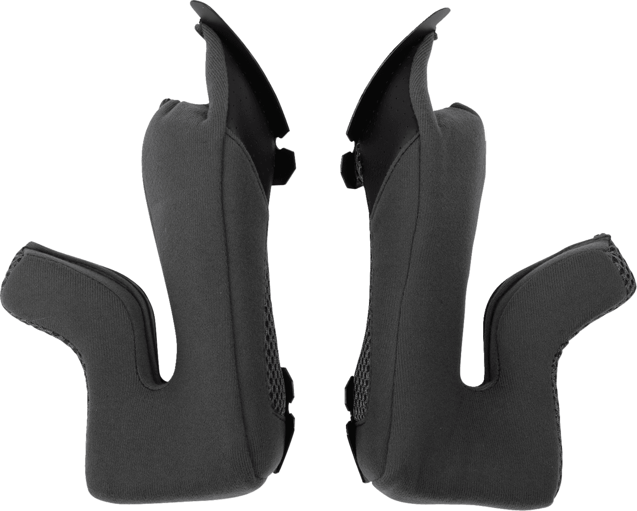 Z1R 0134-4025 Youth Warrant 2.0 Cheek Pads - Black - Medium