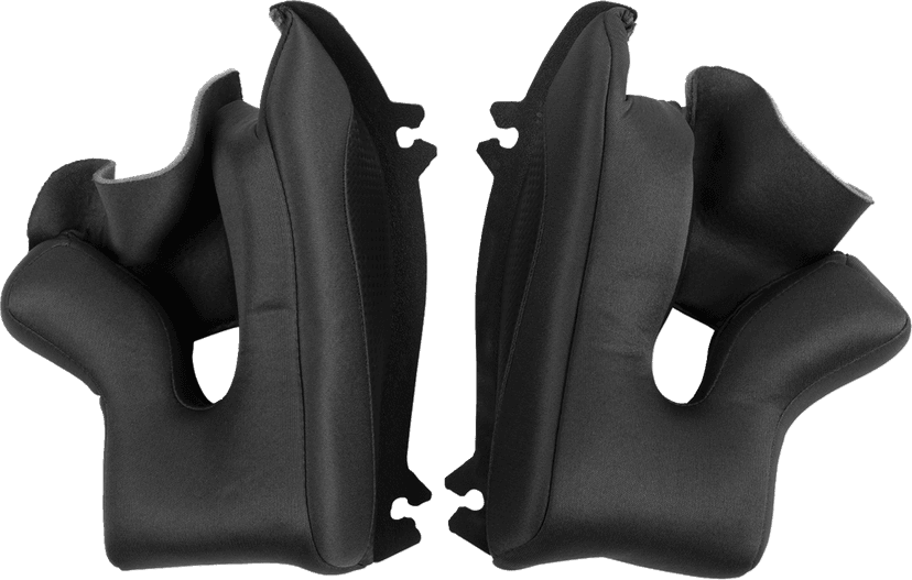 Z1R 0134-4198 Talon Cheek Pads - Black - Medium — image 1 of 2