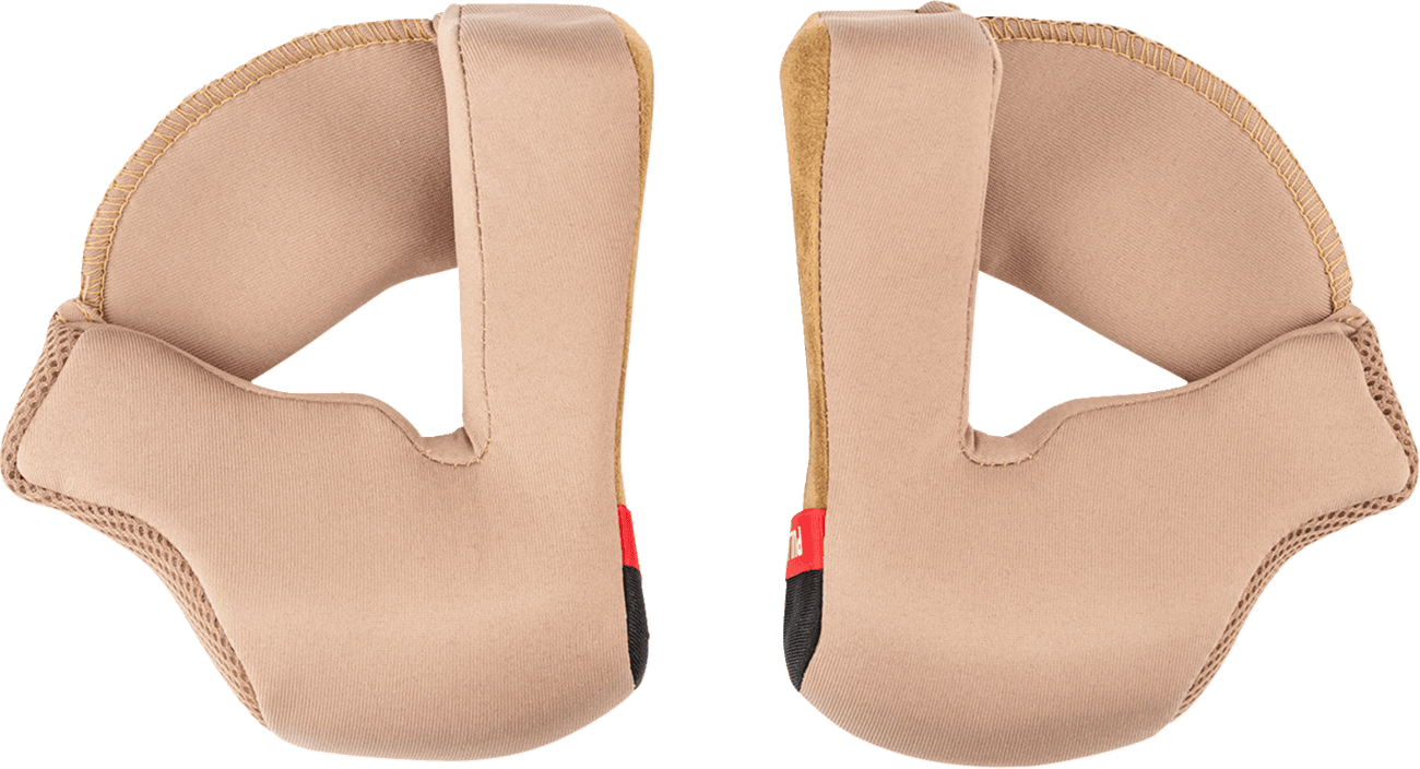ICON 0134-4362 Threshold™ Cheek Pads - Brown - Medium