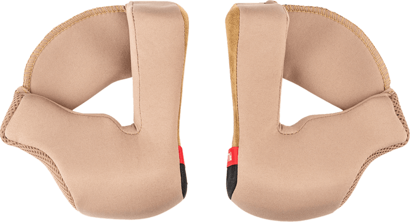 ICON 0134-4363 Threshold™ Cheek Pads - Brown - Large