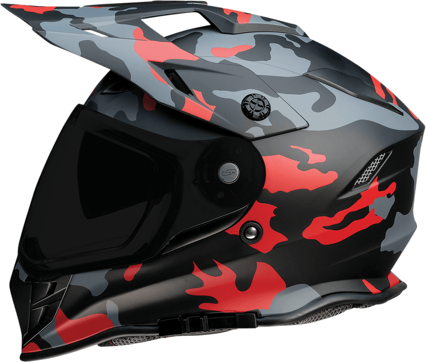 Z1R 0140-0098 Range Helmet - Camo - Red - 2XL — image 1 of 10