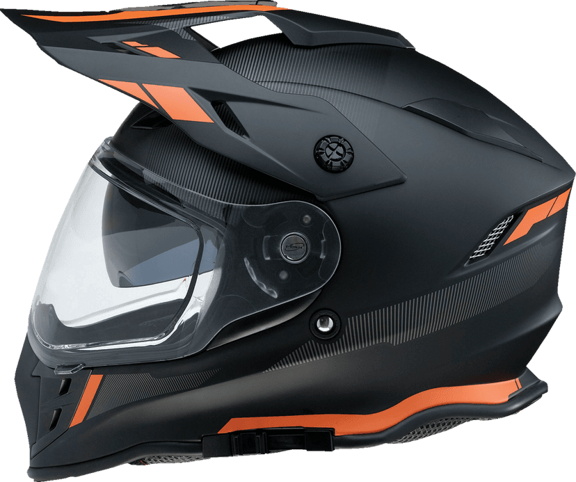 Z1R 0140-0118 Range Helmet - Uptake - Black/Orange - XL — image 1 of 5