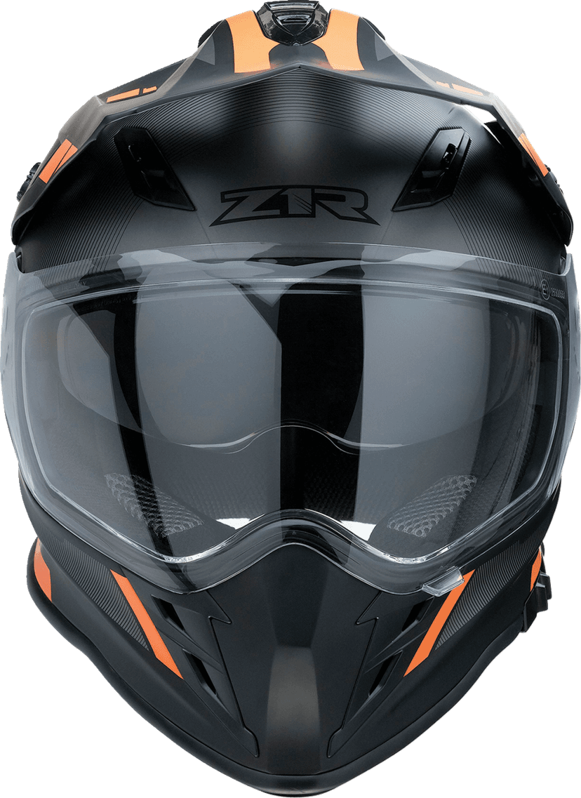 Z1R 0140-0119 Range Helmet - Uptake - Black/Orange - 2XL — image 3 of 5