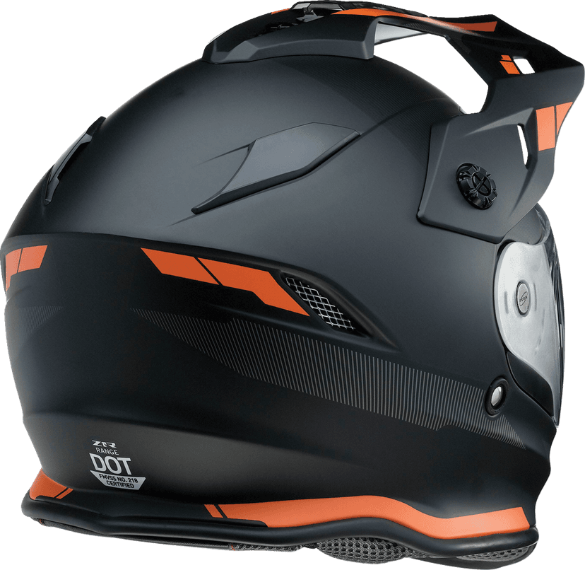 Z1R 0140-0119 Range Helmet - Uptake - Black/Orange - 2XL — image 4 of 5