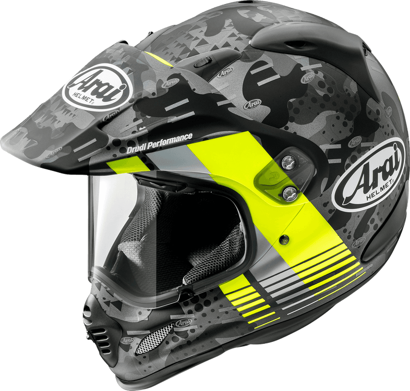 ARAI HELMETS 0140-0179 XD-4 Helmet - Cover - Fluorescent Yellow Frost - XS — image 1 of 2