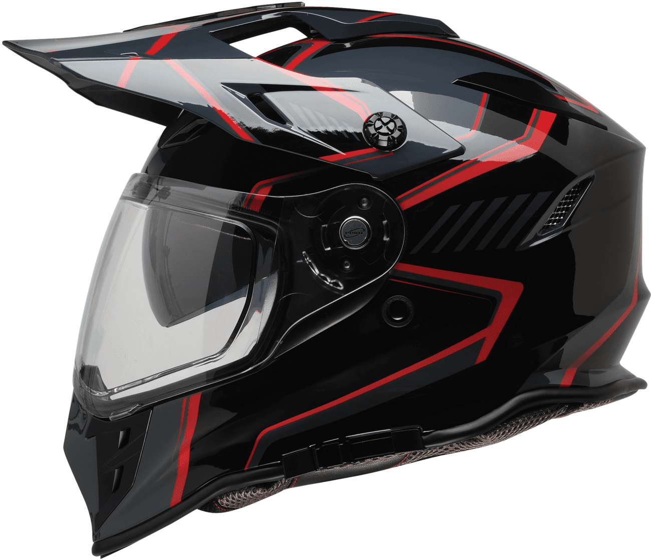 Z1R 0140-0352 Range 2.0 Helmet - Voyager - Black/Red - Medium