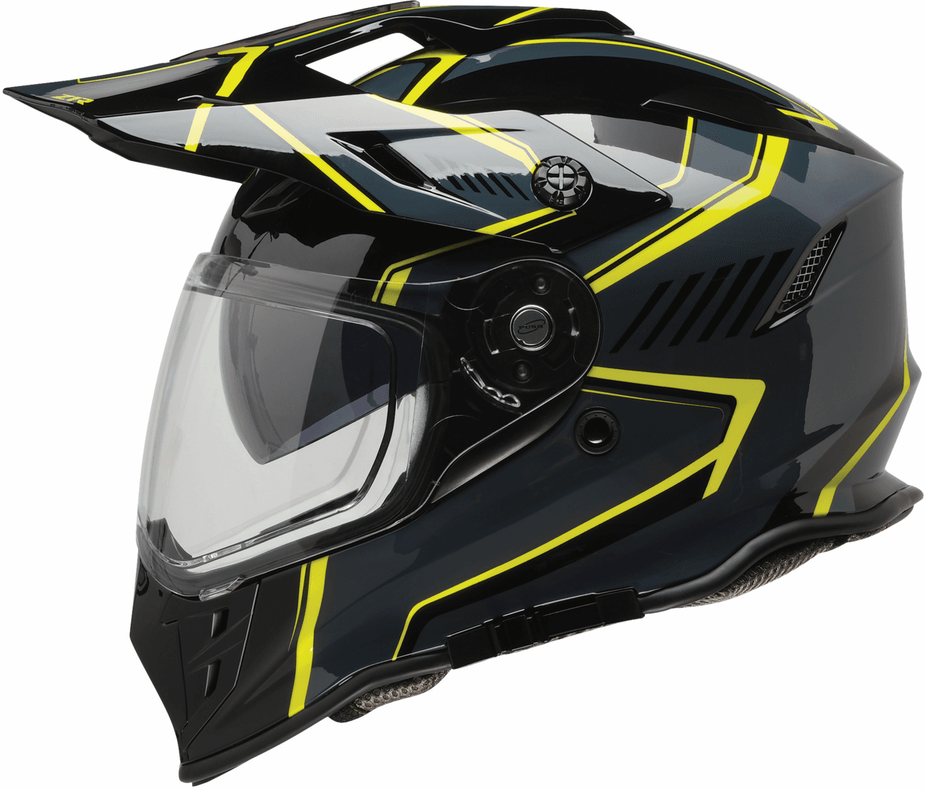 Z1R 0140-0357 Range 2.0 Helmet - Voyager - Gray/Hi-Viz - Small