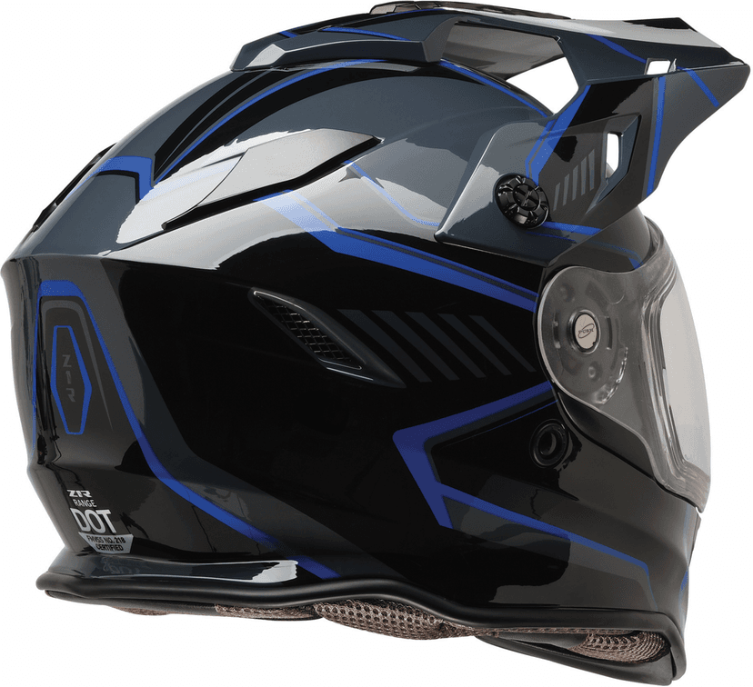 Z1R 0140-0366 Range 2.0 Helmet - Voyager - Black/Blue - XL — image 3 of 3