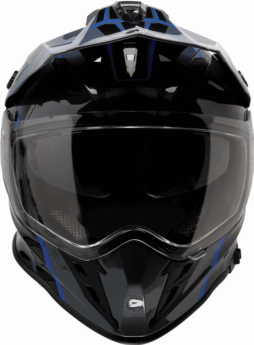 Z1R 0140-0367 Range 2.0 Helmet - Voyager - Black/Blue - 2XL — image 2 of 3