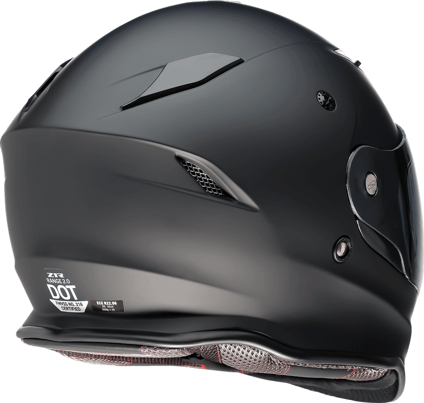 Z1R 0140-0451 Nemesis Helmet - Smoke - Flat Black - 2XL — image 2 of 4