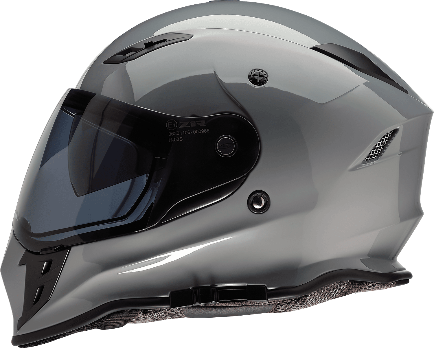Z1R 0140-0454 Nemesis Helmet - Smoke - Nardo - Medium