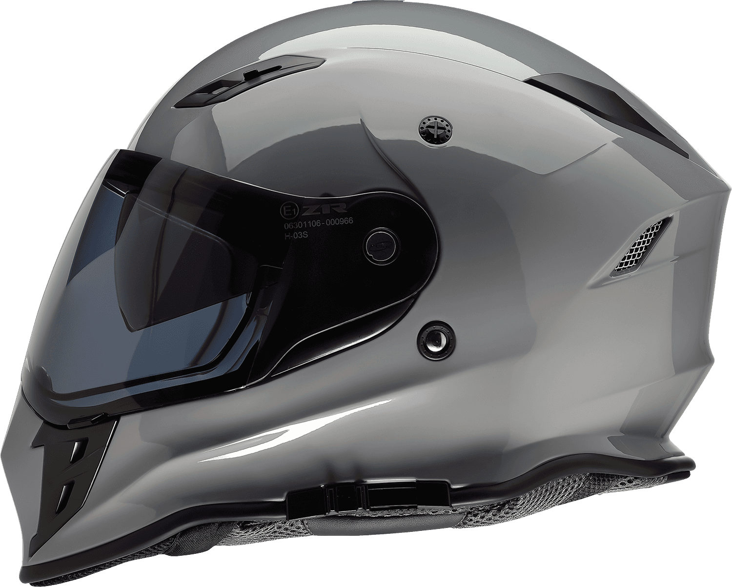 Z1R 0140-0455 Nemesis Helmet - Smoke - Nardo - Large