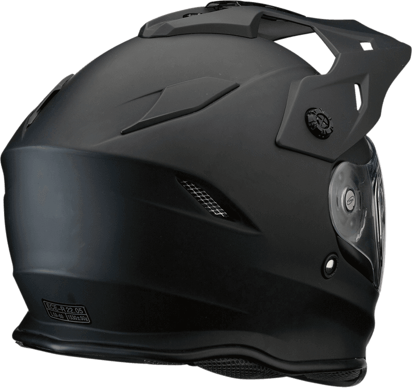 Z1R 0140-0467 Range 2.0 Helmet - Solid - Flat Black - Medium — image 4 of 5