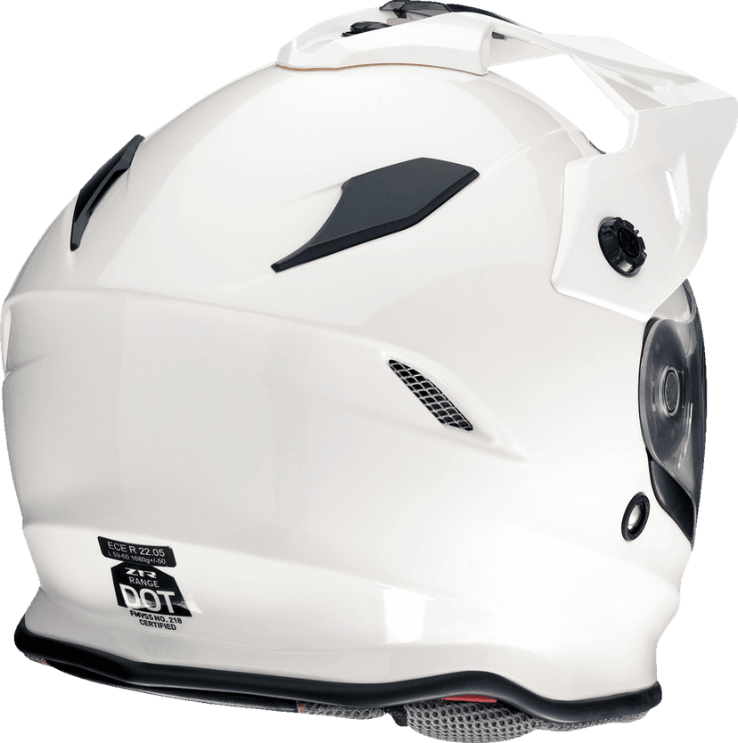 Z1R 0140-0472 Range 2.0 Helmet - Solid - White - Small — image 3 of 3