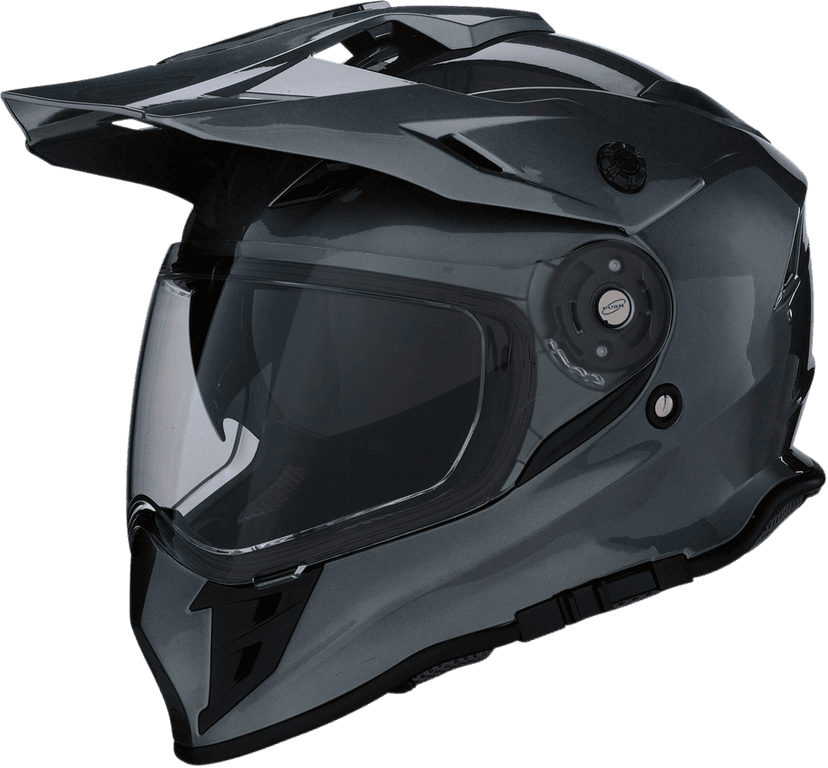 Z1R 0140-0480 Range 2.0 Helmet - Solid - Dark Silver - Large