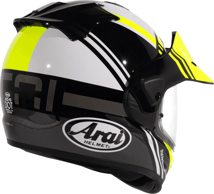 ARAI HELMETS 01400489 XD-5 Helmet - Cosmic - Yellow - XS — image 5 of 10
