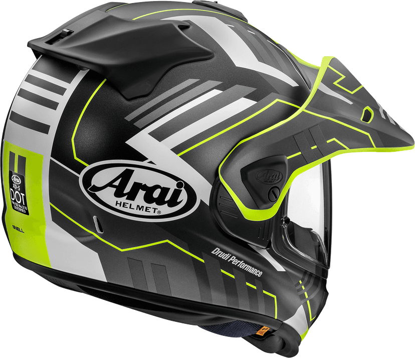 ARAI HELMETS 0140-0565 XD-5 Helmet - Trail - Yellow Frost - Small — image 2 of 2