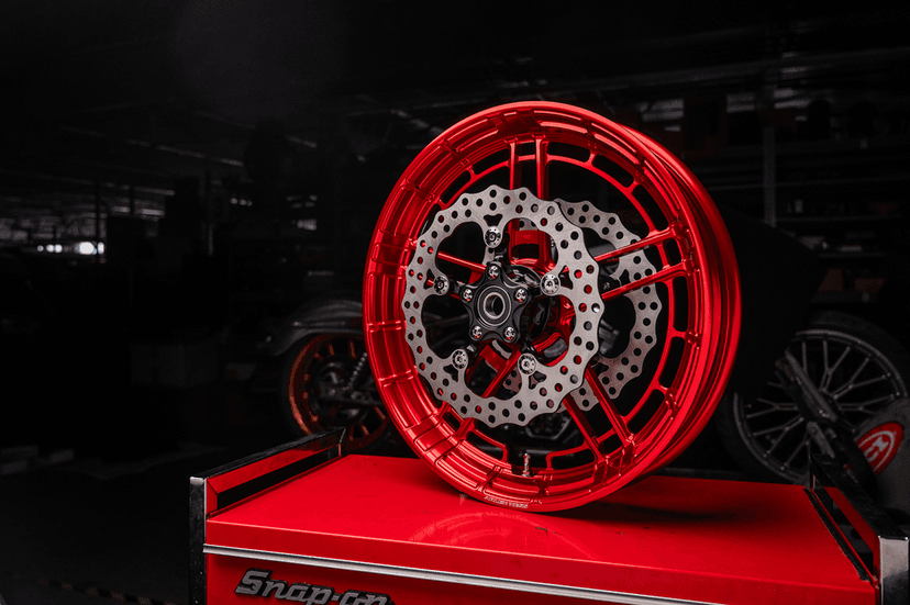 ARLEN NESS 02012664 Rim - Flatline - Front - Red - 19x3.25 — image 3 of 4