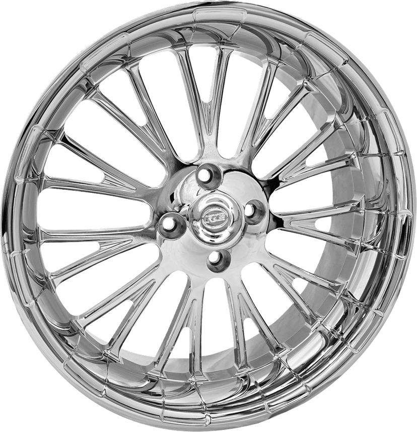 RC COMPONENTS 0202-2269 Wheel - Dynasty - Rear - Chrome - 18x7 - Trike