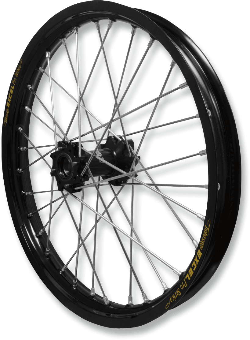 EXCEL 0204-0381 Wheel Assembly - Pro Series - 32 Spoke - Rear - Black Hub/Rim - 19x2.15