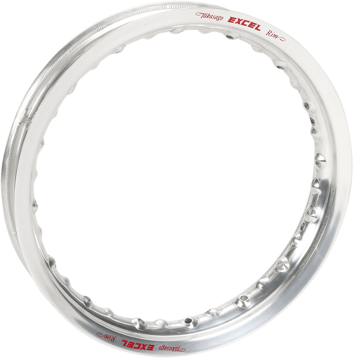 EXCEL 0210-0043 Rim - Takasago - Rear - 36 Hole - Silver - 12x1.6