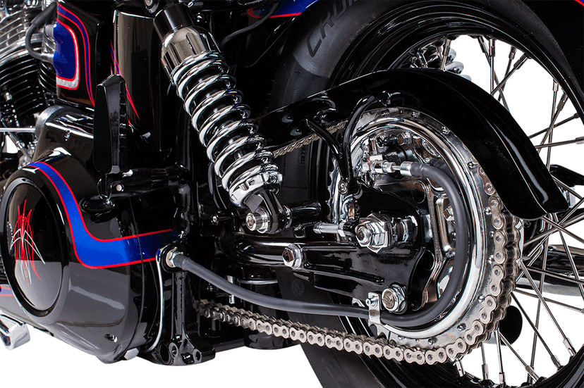 DRAG SPECIALTIES 0210-0323 Rim - 40 Hole - Chrome - 16x3 - Side Rubber Valve — image 3 of 5