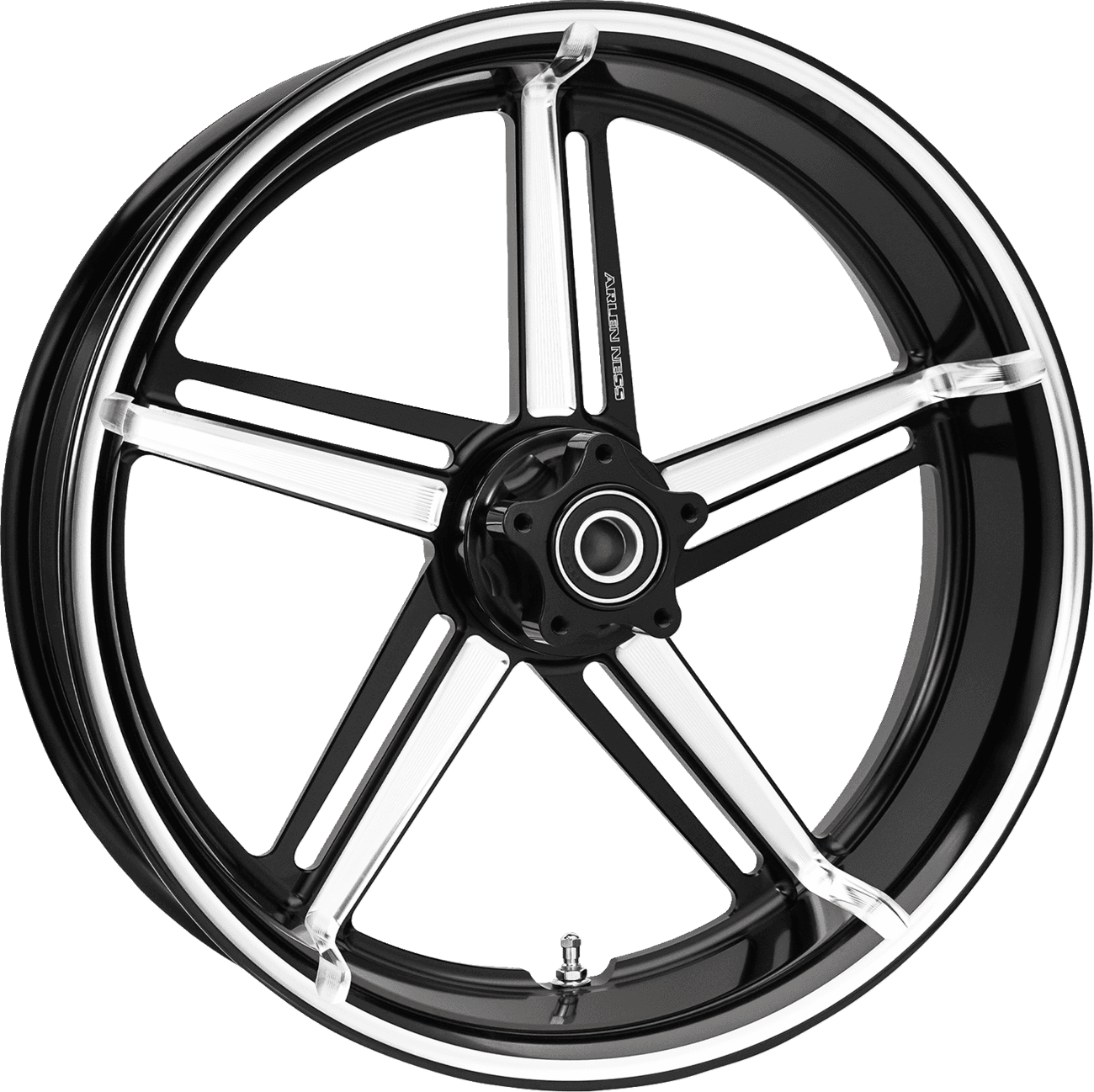 ARLEN NESS 0210-0460 Wheel - Factory 24 - Front/Rear - Black/Contrast Cut - 19x3.25