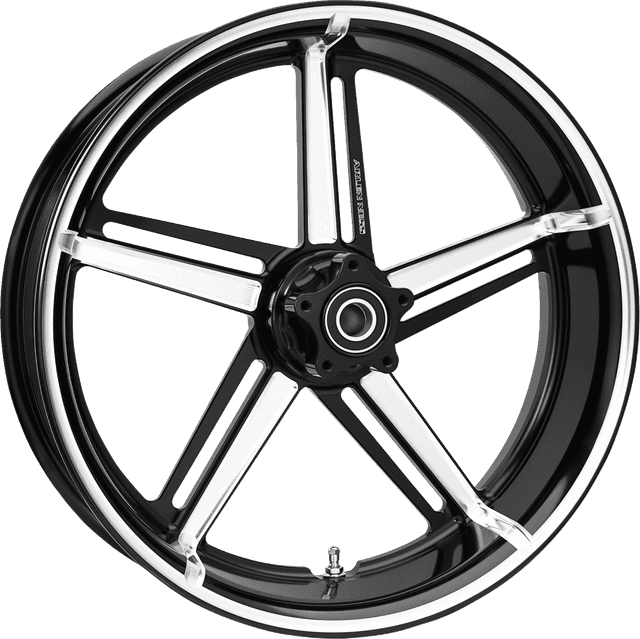 ARLEN NESS 0210-0460 Wheel - Factory 24 - Front/Rear - Black/Contrast Cut - 19x3.25 — image 1 of 3