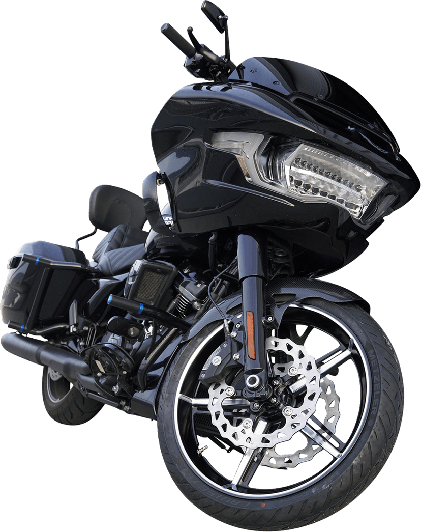 ARLEN NESS 0210-0461 Wheel - Factory 24 - Front - Black/Contrast Cut - 21x3.5 — image 4 of 5