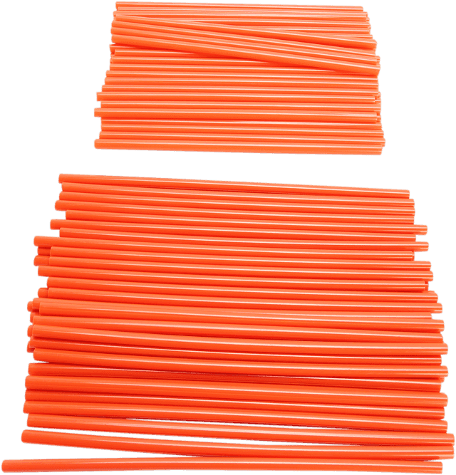 EMGO 0211-0133 Spoke Covers - Wheel Trim - Orange - 80 Pack — image 1 of 2