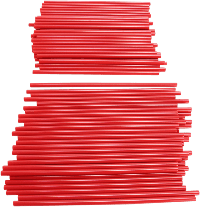 EMGO 0211-0137 Spoke Covers - Wheel Trim - Red - 80 Pack — image 1 of 2