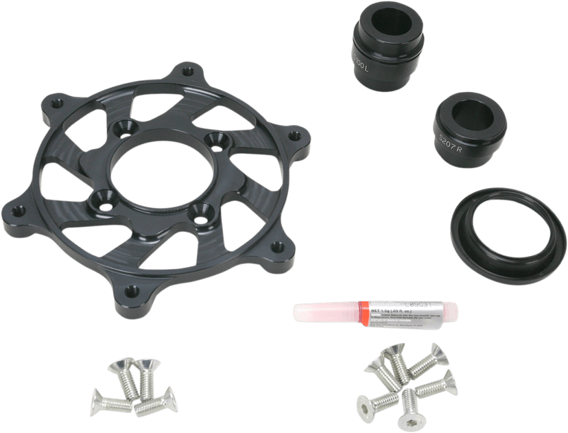 EXCEL 0212-0070 Carrier Ring Set - Pro Series - Front - Black