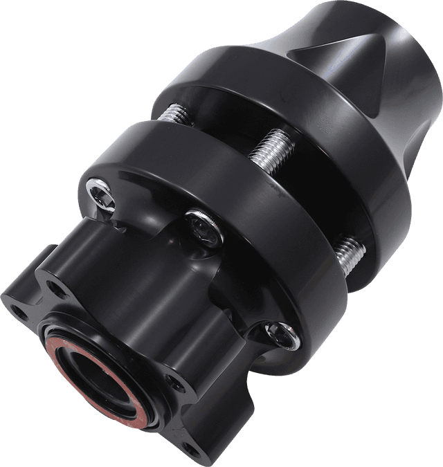 ARLEN NESS 0213-0802 Hub - Cartridge - Front/Single Disc - Black - '08-'26 Touring/Trike — image 1 of 3