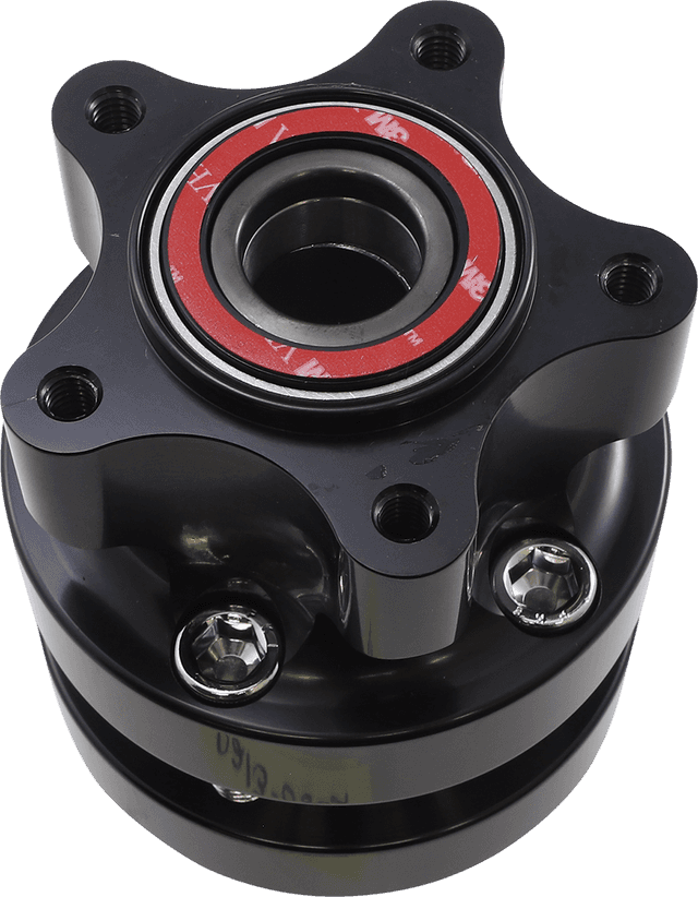 ARLEN NESS 0213-0802 Hub - Cartridge - Front/Single Disc - Black - '08-'26 Touring/Trike — image 2 of 3