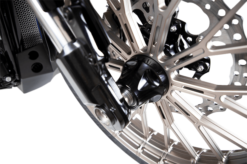 ARLEN NESS 0213-0802 Hub - Cartridge - Front/Single Disc - Black - '08-'25 Touring/Trike — image 3 of 3