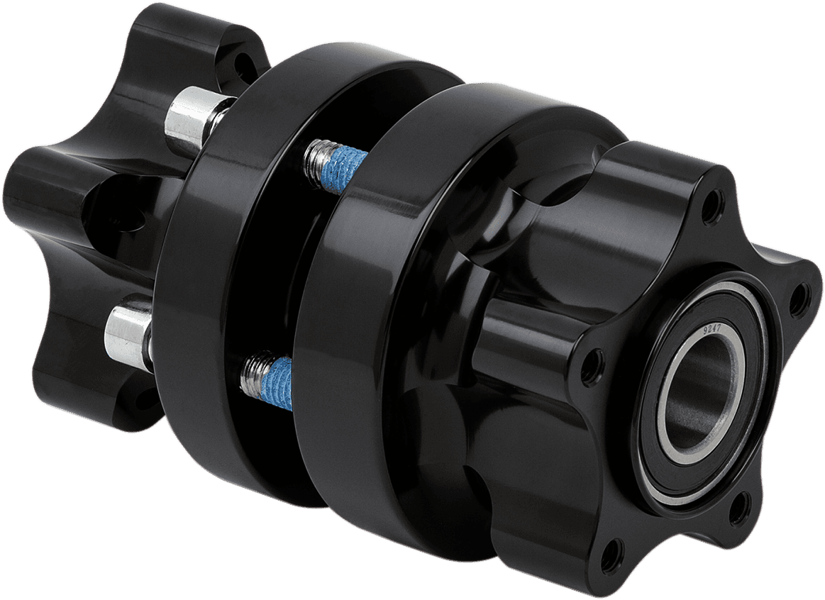 ARLEN NESS 0213-0814 Hub - Cartridge - Front/Dual Disc - Black - Fat Bob