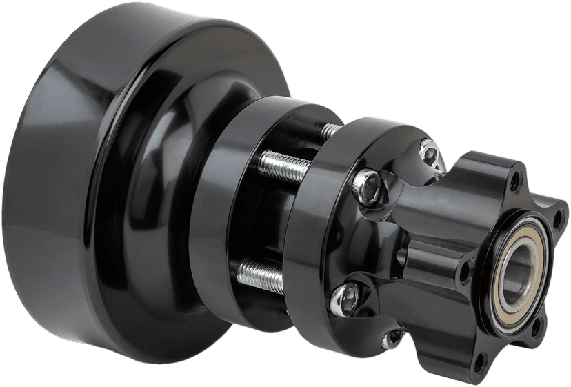 ARLEN NESS 0213-0816 Hub - Cartridge - Rear/Single Disc - Black - '09-'25 Touring/Trike