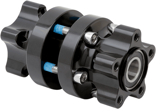 ARLEN NESS 0213-0818 Hub - Cartridge - Rear/Single Disc - Black - '08-'17 FXD