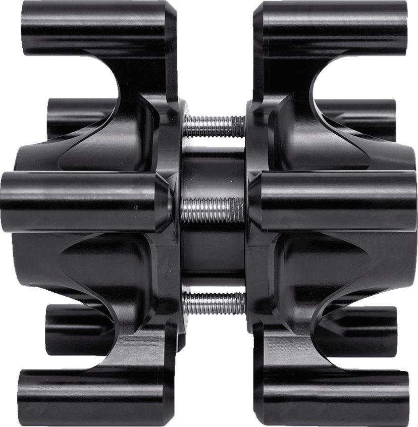 ARLEN NESS 0213-0852 Spider Hub - Dual Disc - Front - Black — image 2 of 3