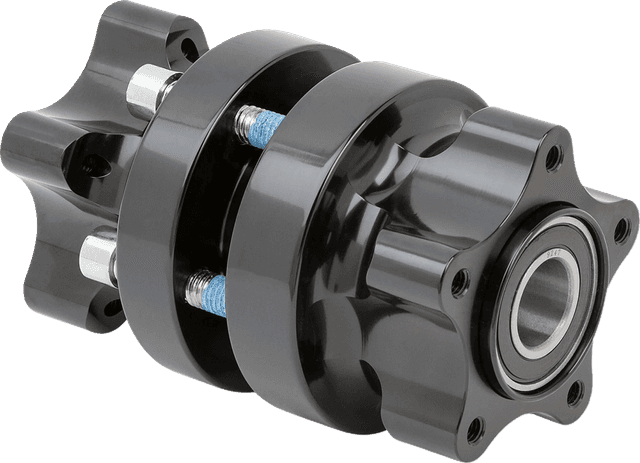 ARLEN NESS 0213-1276 Hub - Cartridge - Front/Dual Disc - Black - Softail Low Rider S/ST/El Diablo