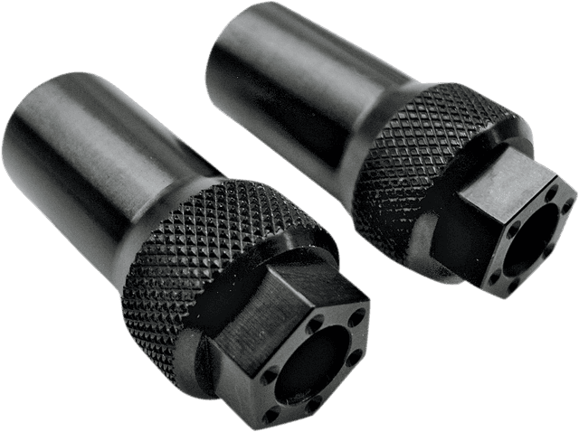 JOKER MACHINE 0214-0552 Axle Adjuster - Black - '05+ XL — image 1 of 3